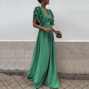 Cocktail or Formal Maxi Dress NWT L